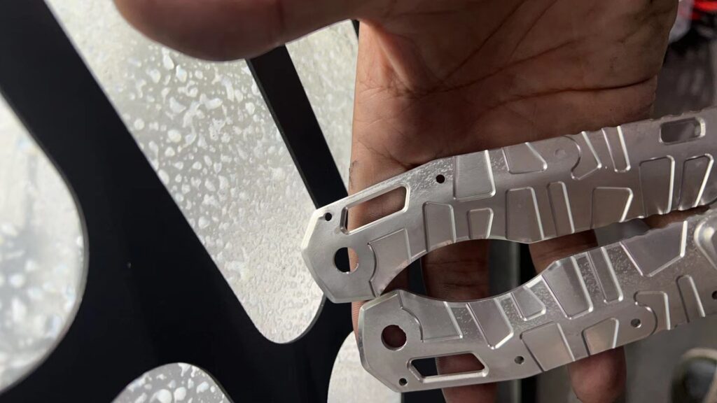 Custom Microtech knife scales