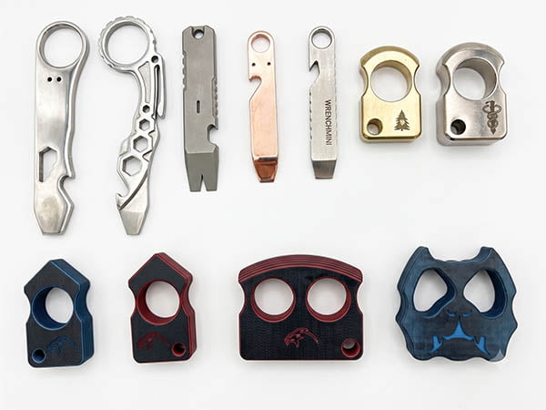 Custom EDC and tactical gear components