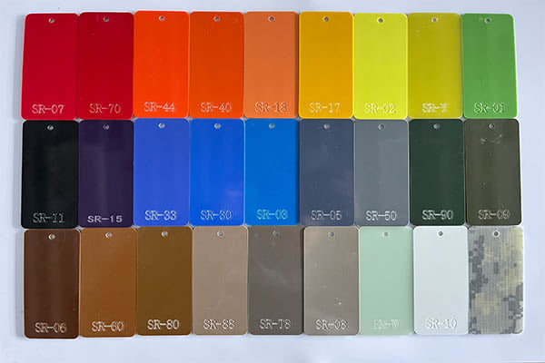 G10 fiberglass laminate material samples
