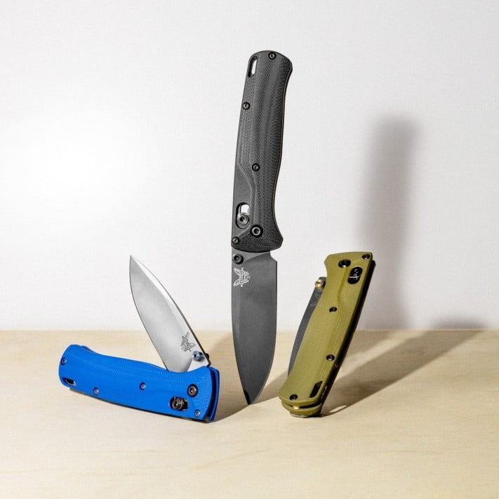 Benchmade  Bug out 535 G10 scales