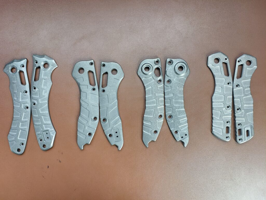 Custom Microtech knife scales